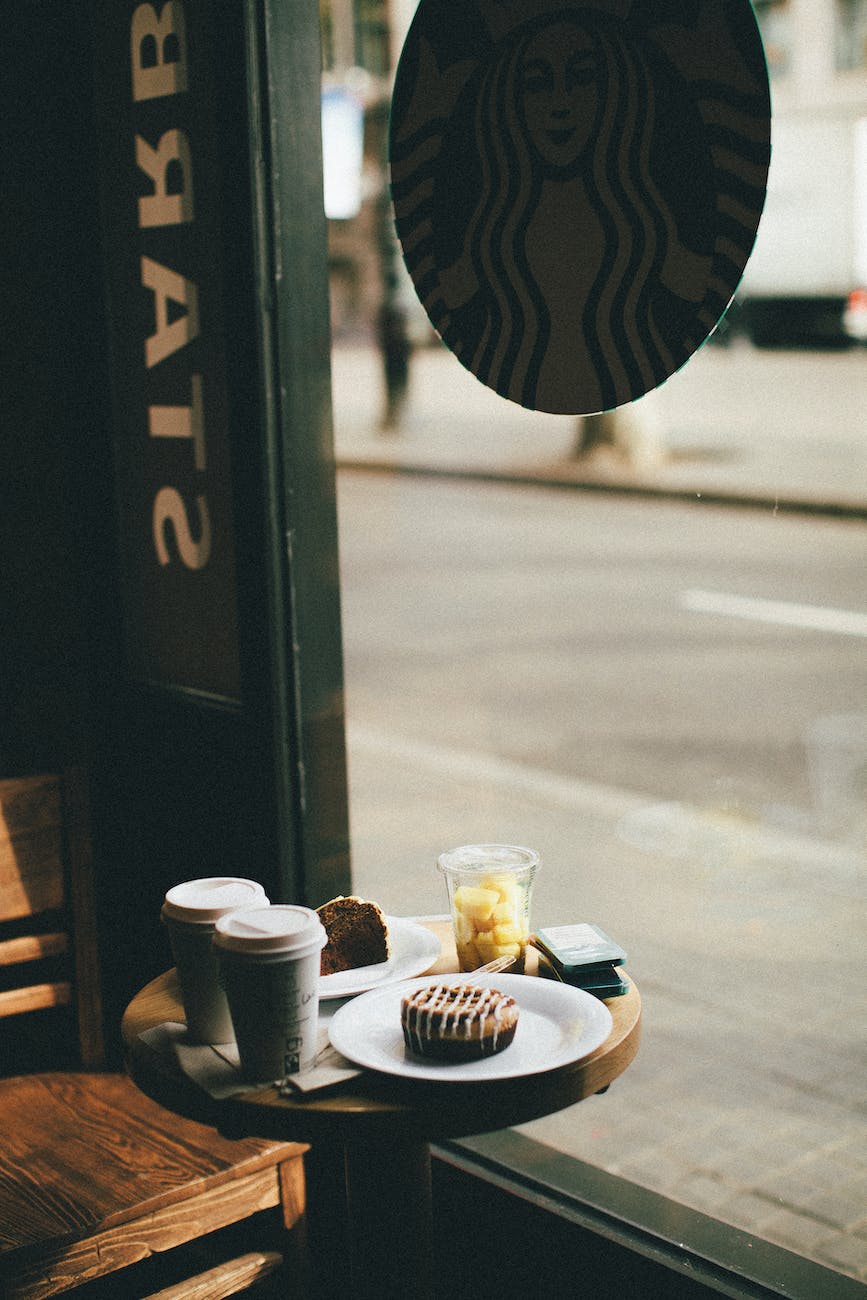 food and drinks at starbucks